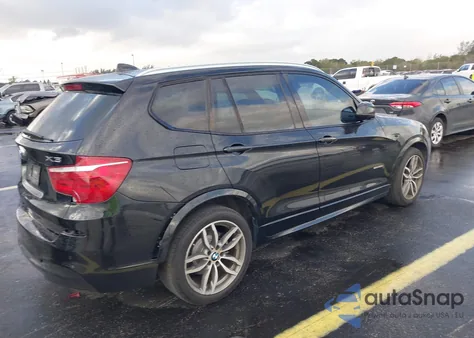 2015 BMW X3 Sdrive28I из США, поврежденный, VIN 5UXWZ7C55F0M83377